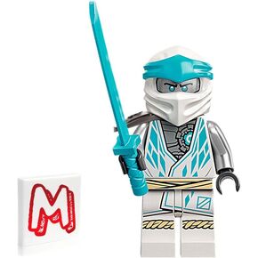 Lego Ninjago Core Minifigure - Zane (مع Katana Shamshir Sword) 71786 71765
