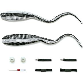 Sock Poi Set for Beginners and Professionals, Non Stretch Super Soft Net 5 Colors Available, LED Light Show, LED Juggling Ball Props (Black)