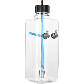 VGEBY RC Airplane Fuelwith Transparent Plastic, Sealed and High Strength, CNC Machined Metal for RC Airplane (500ml (for 50-70cc Aircraft))