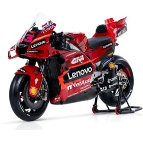 Buberago 1/18 Scale 36396 - Ducati Desmosedici GP23 Motorcycle Moto GP - #23 Enea Bastianini