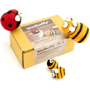 مجموعة Woolbuddy Eeedle Counting Kit للمبتدئين البالغين ، مجموعة حرفة الحيوانات ونحل الخنفساء ، تشمل المواد والأدوات والتعليمات للهواة DIY