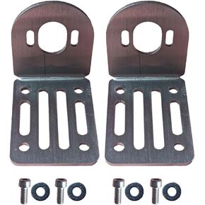 2PCS RC Motor Mount Bracket Metal 370 380 390 Motor Holder Sent
