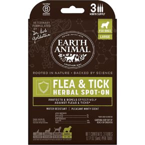 Earth Animal Apothecary - Flea & Tick - Herbal Flea & Tick Spot Treatment - Large Dogs
