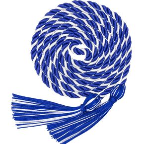 Graduation Honor Cord, Gold Blue Cord with Tassels for Grad Days and Graduation Students (Gold Blue) in Kuwait