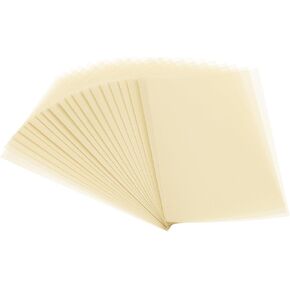 PATIKIL 60 SHOETS VELLUM PAPER 4X6 ، VELLUM PAPER PREATABLE PAPER 100GSM للدعوات الطباعة ، الأزرق