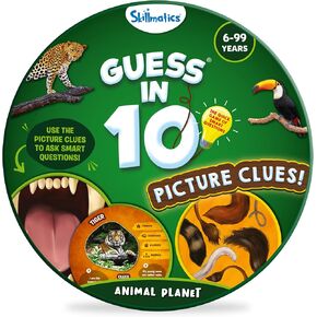 Skillmatics Card Game - Guess in 10 American Cities, Perfect for Boys, Girls, Kids, and Families Who Love Board Games and Educational Toys, Stocking Stuffer, Gifts for Ages 8, 9, 10 and Up in Kuwait