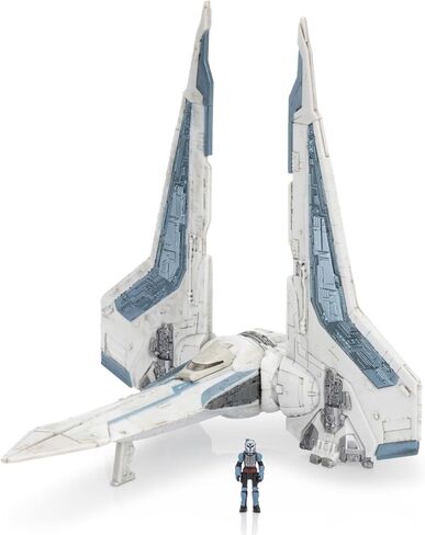 Star Wars Micro Galaxy Squadron Fang Fighter - 5-inch Vehicle with 1-Inch Micro Figure Accessory in Kuwait