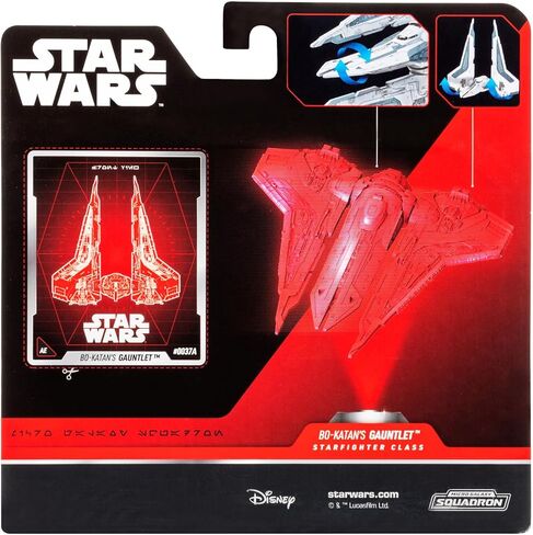 Star Wars Micro Galaxy Squadron Fang Fighter - 5-inch Vehicle with 1-Inch Micro Figure Accessory in Kuwait