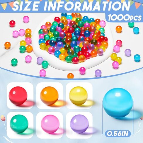 Sotiff 1000 Pieces Marbles Bulk Cats Eyes Glass Marbles Color Mixing 0.55 Inch Solid Round Glass Marble for Kids Slingshot DIY Home Decoration Chinese Checkers Game (Bright) in Saudi Arabia