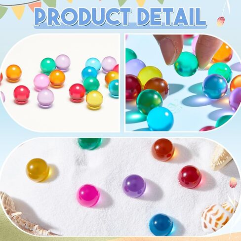 Sotiff 1000 Pieces Marbles Bulk Cats Eyes Glass Marbles Color Mixing 0.55 Inch Solid Round Glass Marble for Kids Slingshot DIY Home Decoration Chinese Checkers Game (Bright) in Saudi Arabia