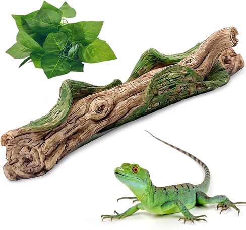 Reptile Climbing Branches Decor 3 Pcs Corn Snake Terrarium Habitat Decoration Resin Tree Branch for Bearded Dragon Lizard Geckos Frog Chameleon and Hermit Crab in Saudi Arabia