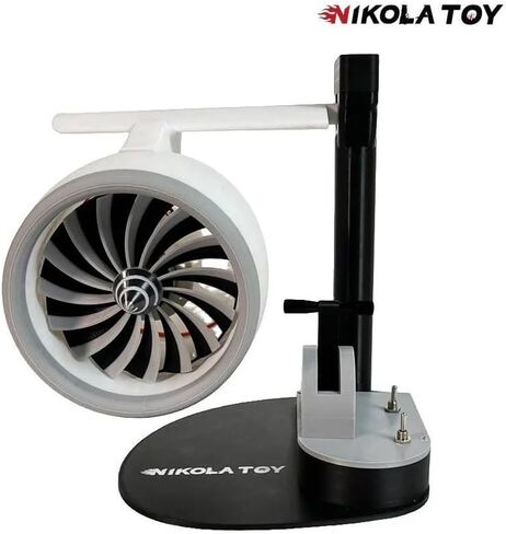 Creative Desktop 3D Printed Turbojet-Inspired, Quiet and Portable (Red) in Saudi Arabia