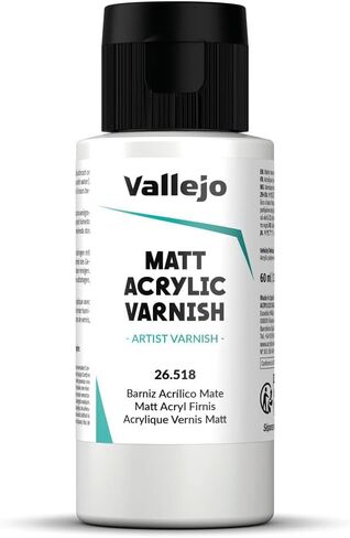 Vallejo Model Color 500 ml Matt Acrylic Varnish in Saudi Arabia