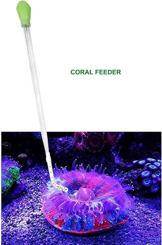 50ml Water Changer/Waste Remover/Coral Feeder/Feeding Tongs with 15inch Stainless Steel Aquarium Tweezer with Rubber Tip, Waste Clean Tool for Fish Tank, Terrarium，Aquascaping, Reptile in Saudi Arabia