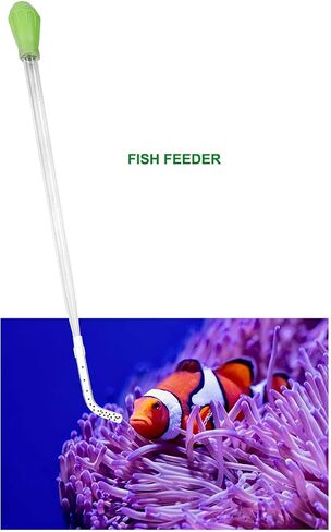 50ml Water Changer/Waste Remover/Coral Feeder/Feeding Tongs with 15inch Stainless Steel Aquarium Tweezer with Rubber Tip, Waste Clean Tool for Fish Tank, Terrarium，Aquascaping, Reptile in Saudi Arabia