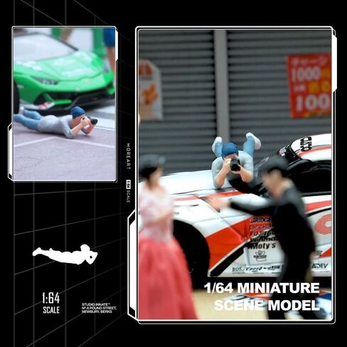 【1:64 Scale Hand-Painted Resin Figures】 Female with Trench Coat & Handbag - Realistic Miniature People for HO Scale, Train Scenes, Architectural Models, Collectors & Diorama Enthusiasts in Kuwait