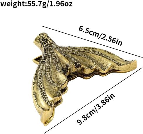Vintage Fish Tail Book Clip - Paper Storage Clip Journal Clips to Hold Journal Open While Writing Scrapbook Kit Document Clip in Saudi Arabia