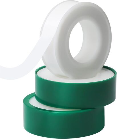 3 Roll Plumbers Tape, Teflon Tape, Water Pipe Sealing Tape, Plumbing Tape, High-Density Performance Waterproof Duct Tape, Thread Seal Tape. L 390 in x W 0.47 in. Blue in Kuwait