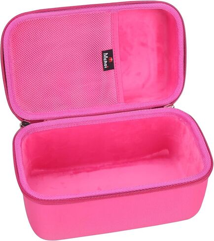 Mchoi Hard Case Suitable for Oliso M3Pro/ M2 Mini Project Steam Iron, Travel Irons Organizer Holders with Mesh Pocket Fits for Solemate, Sewing, Quilting, Crafting, Case Only, Rose Red in Kuwait