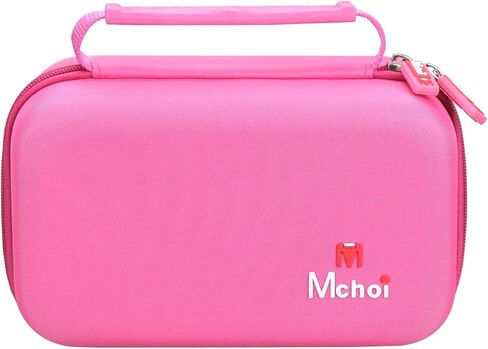 Mchoi Hard Case Suitable for Oliso M3Pro/ M2 Mini Project Steam Iron, Travel Irons Organizer Holders with Mesh Pocket Fits for Solemate, Sewing, Quilting, Crafting, Case Only, Rose Red in Kuwait