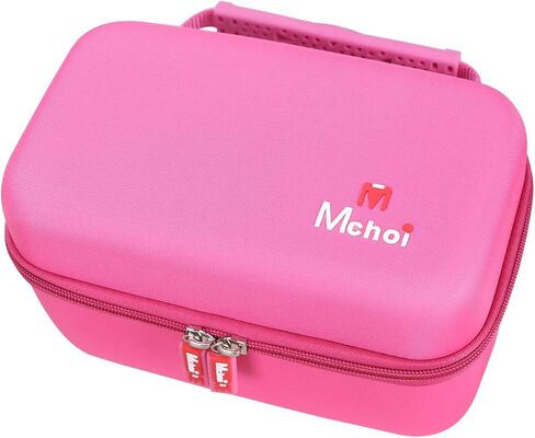 Mchoi Hard Case Suitable for Oliso M3Pro/ M2 Mini Project Steam Iron, Travel Irons Organizer Holders with Mesh Pocket Fits for Solemate, Sewing, Quilting, Crafting, Case Only, Rose Red in Kuwait
