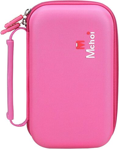 Mchoi Hard Case Suitable for Oliso M3Pro/ M2 Mini Project Steam Iron, Travel Irons Organizer Holders with Mesh Pocket Fits for Solemate, Sewing, Quilting, Crafting, Case Only, Rose Red in Kuwait