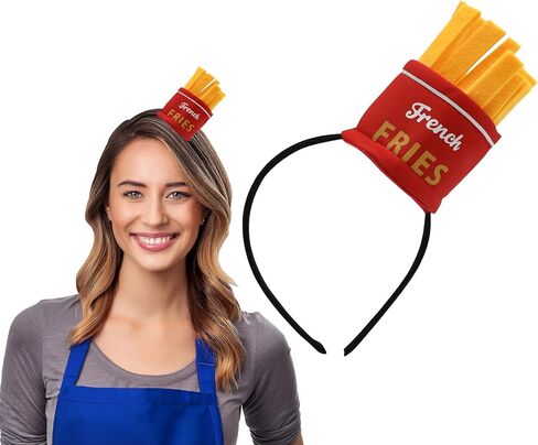 Nicky Bigs Novelties Mini Food Hat Headband Vendor Costume Accessory for Adults in Saudi Arabia