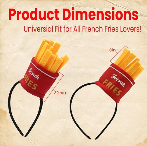 Nicky Bigs Novelties Mini Food Hat Headband Vendor Costume Accessory for Adults in Saudi Arabia