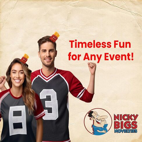 Nicky Bigs Novelties Mini Food Hat Headband Vendor Costume Accessory for Adults in Saudi Arabia