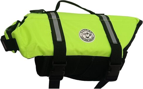 سترة النجاة الكلاب ، سترة سلامة السباحة عالية الأداء للكلاب ، مزدهرة ، قابلة للتعديل ، عاكسة لركوب القوارب ، الإبحار ، والتجديف بالتجديف والماء (برتقالي ، متوسطة) in Kuwait