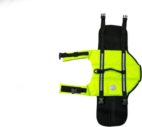 سترة النجاة الكلاب ، سترة سلامة السباحة عالية الأداء للكلاب ، مزدهرة ، قابلة للتعديل ، عاكسة لركوب القوارب ، الإبحار ، والتجديف بالتجديف والماء (برتقالي ، متوسطة) in Kuwait