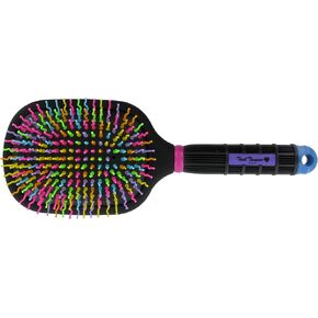 Tail Tamers 1000RB Rainbow Paddle Mane and Tail Brush for Horses