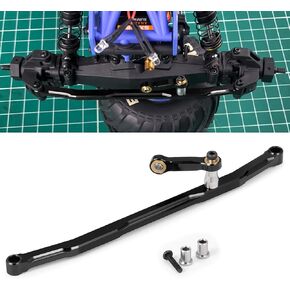 RCHUBAM 1 مجموعة توجيه رابط ذراع ROD ROD Aluminium RINKAGE RINKAGE RINCAGE ROND STENGED مع LOSI 1/18 MINI LMT RC TRACK CRAWLER UPGRADE