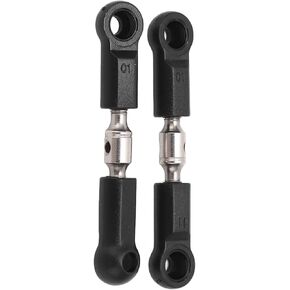RC Car Rinkage Rod نهايات ، وربط قضيب التعادل التوجيه قطع الغيار بديلة ثني 2pcs ل 104072 سيارات التحكم عن بُعد