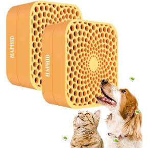 Cat Litter Deodorizer, Deodorizer Odor Eliminator 99% Lasts for 10 Years, Air Freshener Travel Size Odor Smell Remover for Cat litter Box, Dog Bed, Refrigerator, Car, Closet, Etc (2-Pack)