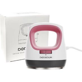 DODODUM Heat Press Small Heat Press Machine for T Shirts Shoes Hats Small HTV Iron-on Vinyl Projects Easy to Use Portable Iron Press for Heating Transfer Pink
