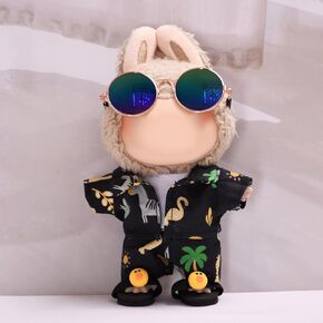 Labubu Clothes for Doll - Adorable Outfit Set for 17cm, Labubu Designer Clothes,Accessories for Doll,17cm labubu Accessories Outfits,Luxury Chic Doll Clothing & Style Bundle
