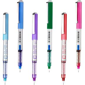 eyeye eedle rollerball أقلام 0.5 ملم ، 10 ألوان متنوعة إضافية قلم رفيع النقطة الجافة ، أقلام الحبر السائل نقاط الدهون القلم الكتابة على اليومية ، أخذ الملاحظات ، المكتب ، العبث والهدايا