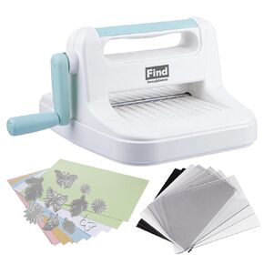 Find Scraplooms Adjustable 9 inch Die Cutting Machine Kit,Embossing Machine for Cardmaking,Scrapbooking (9 inch Adjustable)
