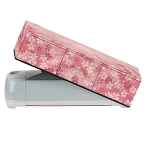 Binienty Sunflower Dust Cover with Pockets for Tools Cricut Accessories, Pens, Cicut Maker Circut Maker Cover Scrapbooking Die-Cut Machine Cover