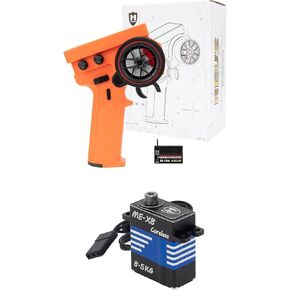جهاز إرسال Meus Racing ومستقبل Orange+Servo