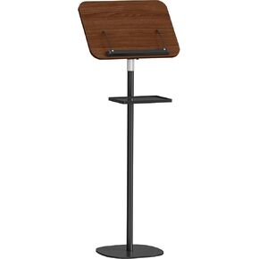 Snughome lectern منصة المنصة مع صينية تخزين ، والارتفاع القابل للتعديل المنصة المحمولة المنصة المحمولة ، والمنصة المحمولة المنجرة المحمولة للكنيسة ، وحفلات الزفاف ، والفصول الدراسية ، والكلام