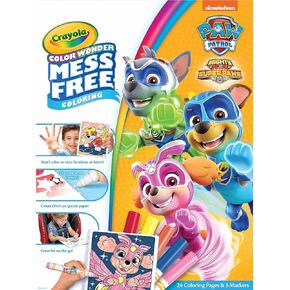مجموعة Crayola Paw Paw Color Wonder ، 24 صفحة تلوين خالية من الفوضى و 5 علامات ، هدية للأطفال ، سن 3 ، 4 ، 5 ، 6 [Amazon Exclusive]