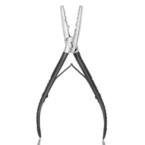 SIVOTE Nano Ring Plier with Grip – 3 Holes Mini Hair Extension Pliers for Beads – Professional Hair Pliers for Micro Nano Ring Hair Extensions & Bead Removal Tool