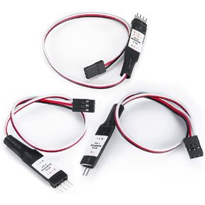 1/24 RC Car Control Control Section CH4 Switch Electronic Switch Off for 1: 24th Axial SCX24 RC Crawler Car Parts (Four Channel)