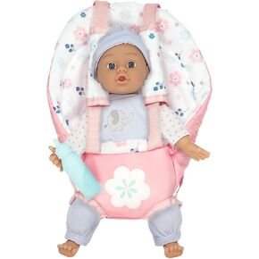 Adora Soft Doll Carrier يناسب دمى تصل إلى 20 بوصة مع الأشرطة القابلة للتعديل ، ومواقف حمل الأمامية والخلفية ، والملاءمة الآمنة ، والآلة القابلة للغسل - تشجع على رعاية اللعب | بلومز بلومز حاملة الأطفال تحاضن