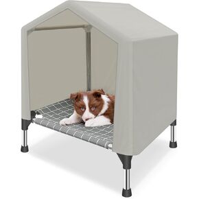 Elevated Dog House - Portable Dog/Cat Tent House, Dog Sunshade Tent, Suitable for Small Cats Dogs