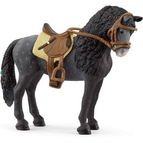 Schleich Horse Club - Pura Raza Espanola Mare and Association - 5 "قابلة للتحصيل ، تمثال للخيول لعبة واقعية للفتيات والفتيان.