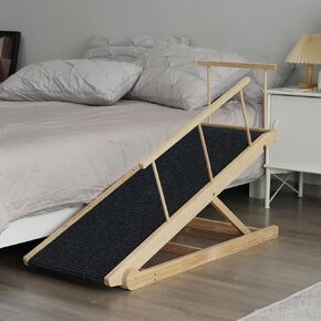 منحدر الكلب للسرير-منحدر للحيوانات الأليفة للحصول على أريكة السرير 39.3 "Long 11.8" -19
