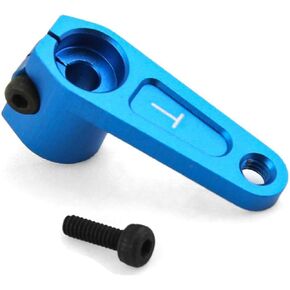 1/10 RC على الطريق على الطريق 25T Servo Horn Aluminium Alumoy 25 Teath Teathing Arm Part-Part متوافق مع 1:10 Rally Raly Racing on-Road Car Tamiya TT01 TT02 XV02 42248 TRF